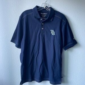NWT Tommy Bahama shirt MLB Tampa Bay Rays size Small
